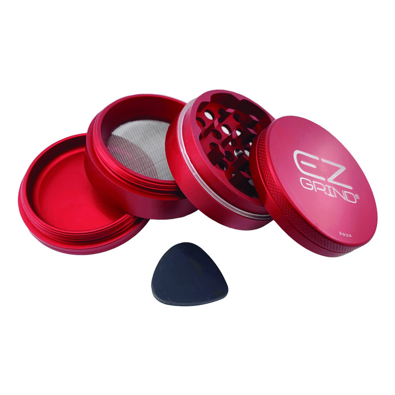 EZ Grind Herb Grinder RED 2.5"