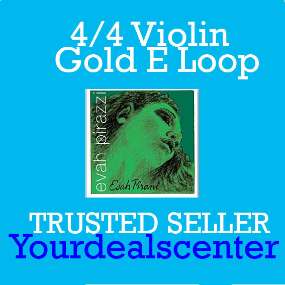 Evah Pirazzi Violin E String 4/4 Gold E Loop  Medium