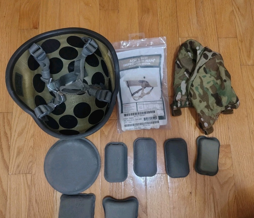 Advanced Combat Helmet ACH, Gentex Small Ballistic, Accessory Kit