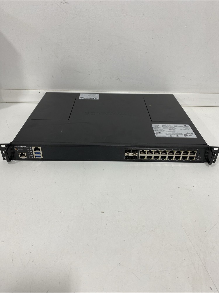 SonicWALL NSA 2650 Network Security/Firewall Appliance - Unknown License