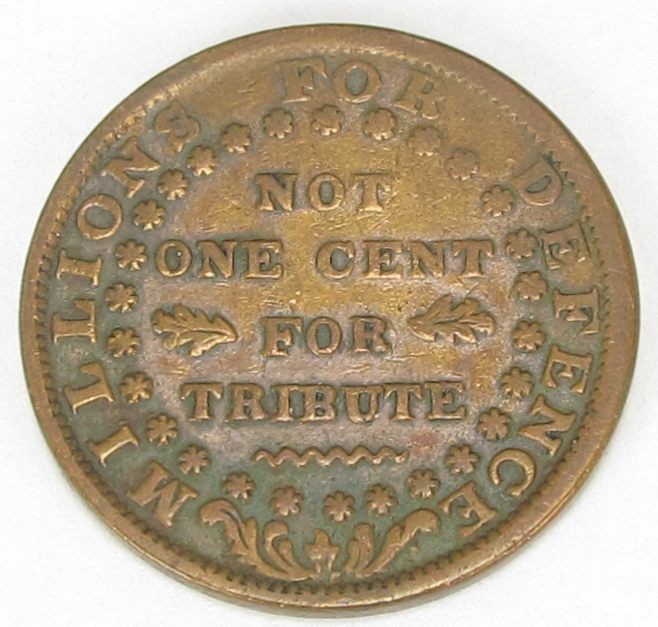 Hard Times Token Not One Cent, HT 52, Fine, #240