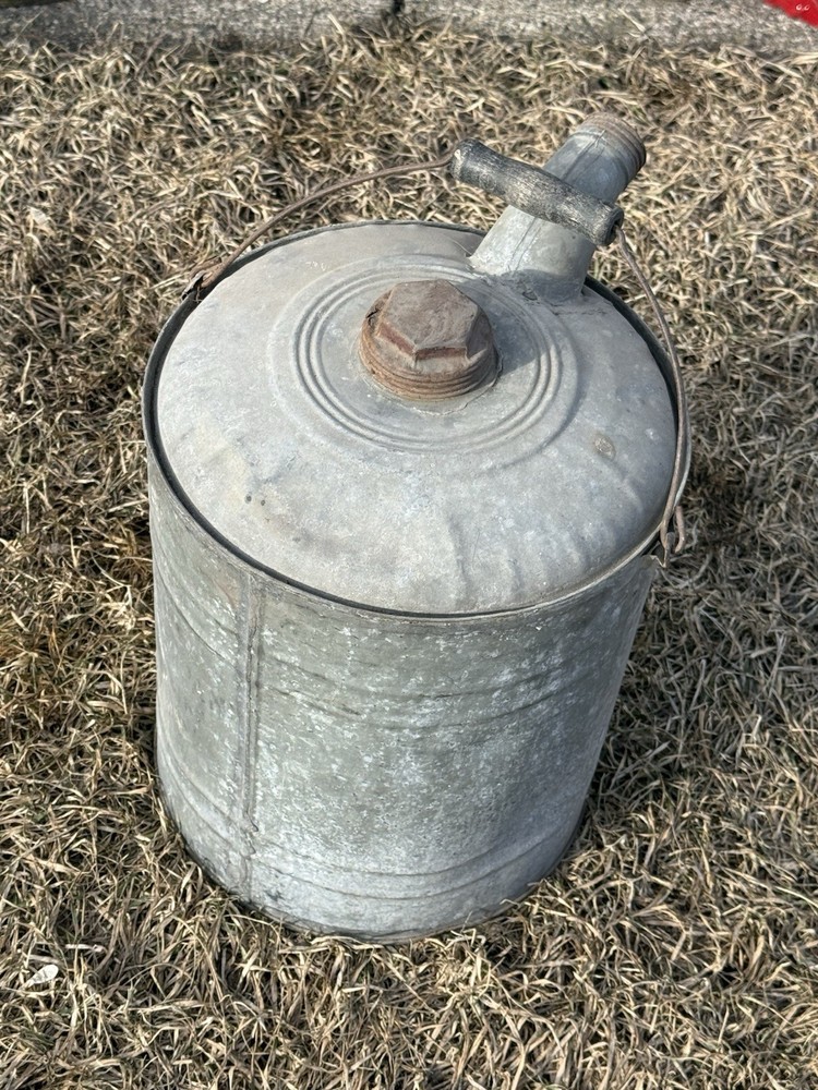 Vintage Galvanized Watering Can