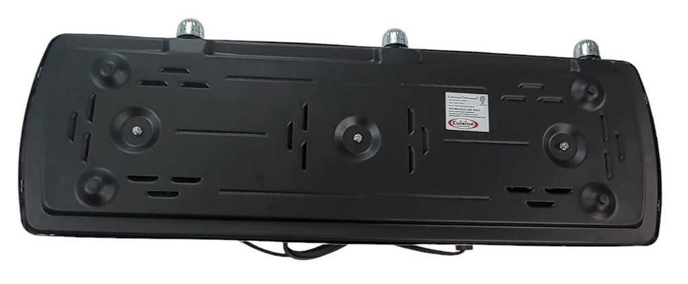 Cuisine Command Performance Triple Electric Burner MK-367 Working Silver