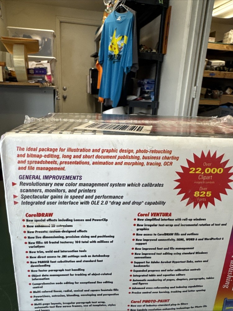 Vintage Corel Draw 5 PC CDROM