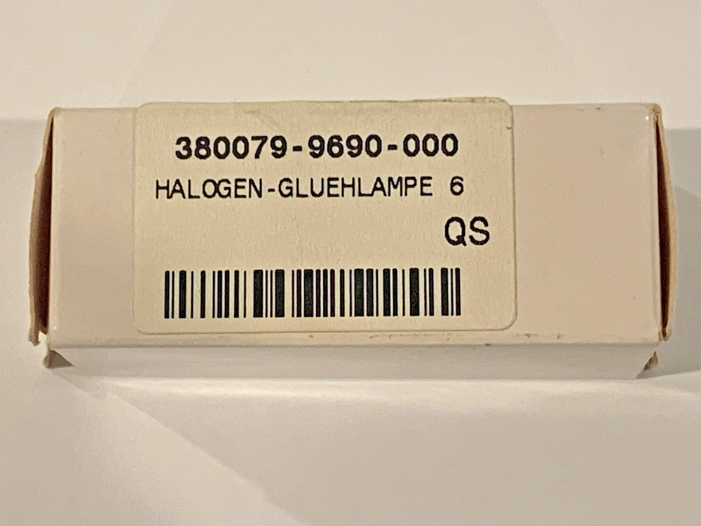 Zeiss Microscope 6V 20W Halogen Light Bulb - New!!