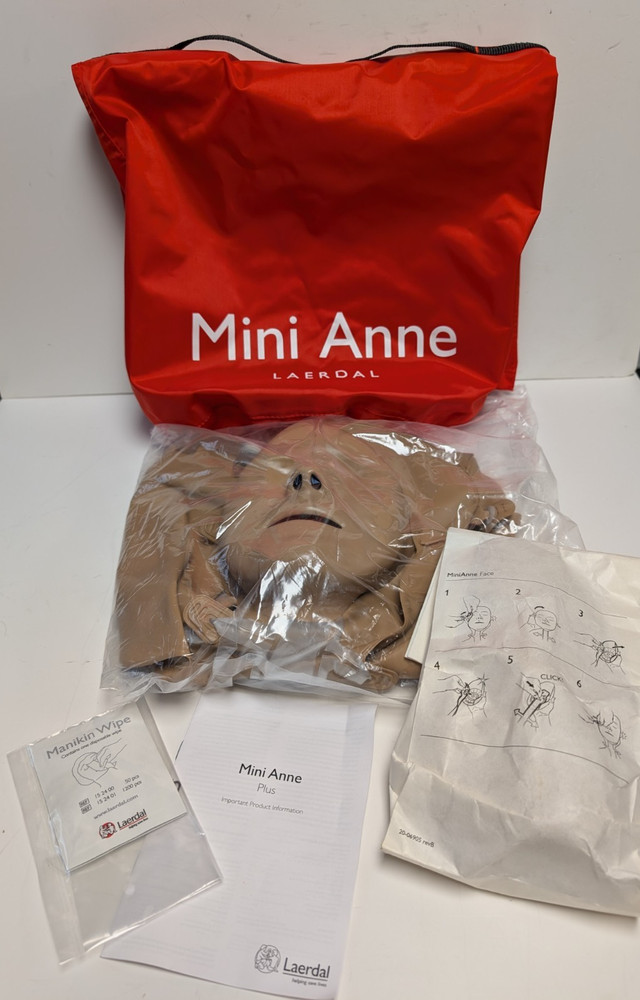 Laerdal Mini Anne Plus Training CPR Makin, SEALED, 1 Unit