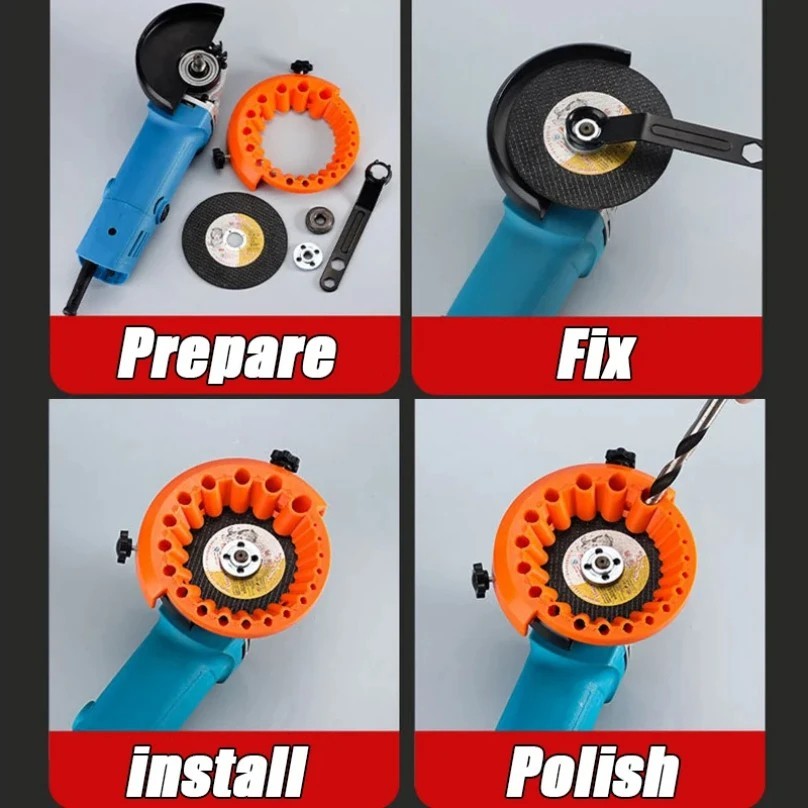 Thickened Drill Bit Sharpener 2-13mm Sharpening Tool Grinding Tool Polishing