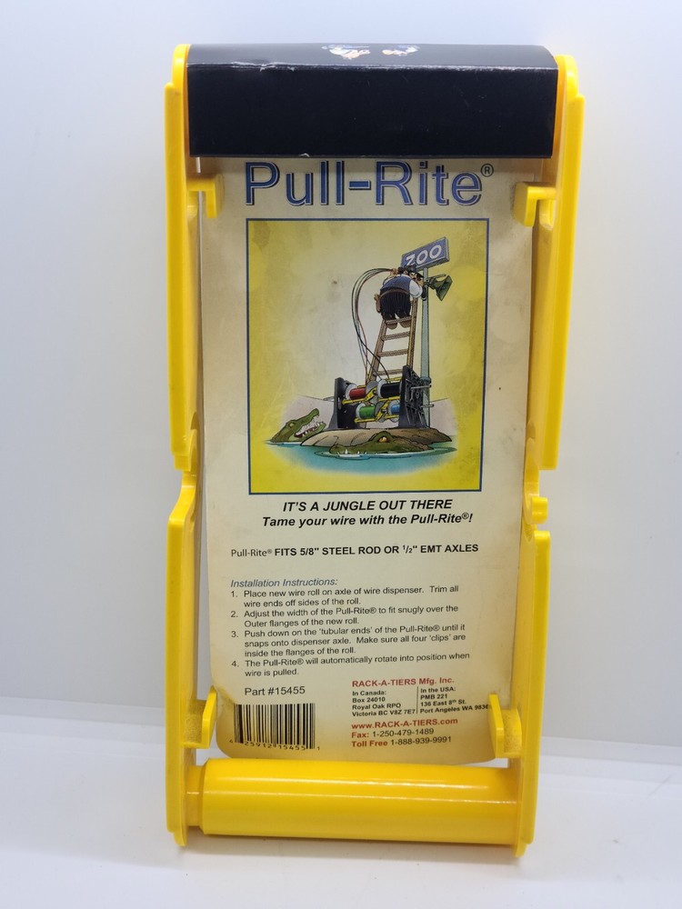 RACK-A-TIERS Wire Brake Reel Spinner