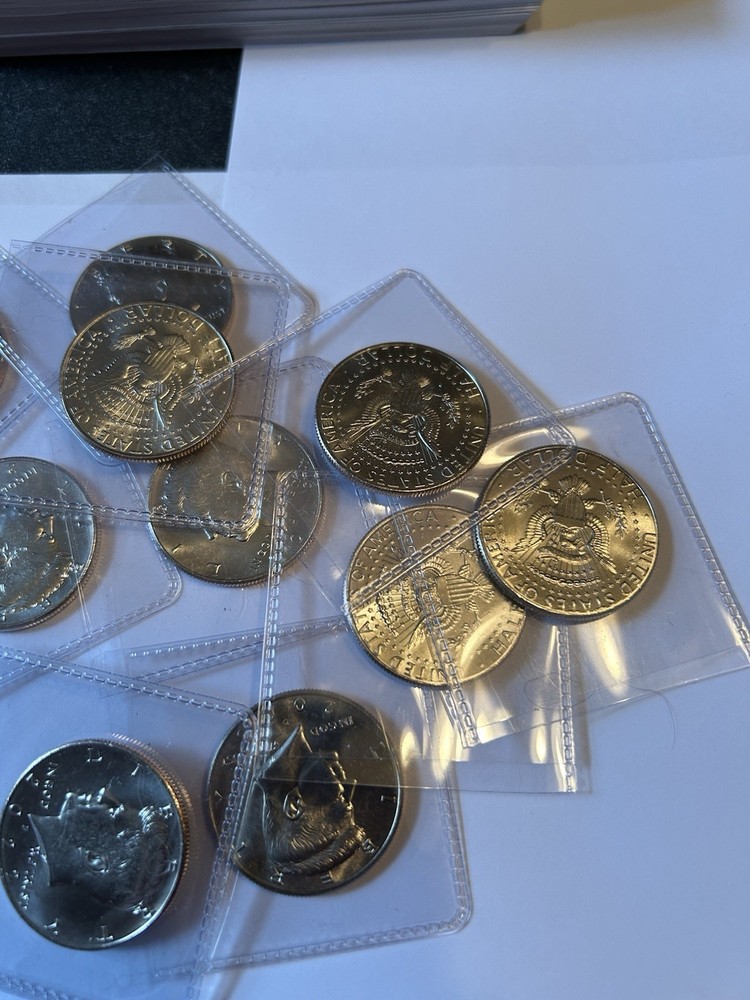 Kennedy Half Dollars Random Dates Sent Uncirculated