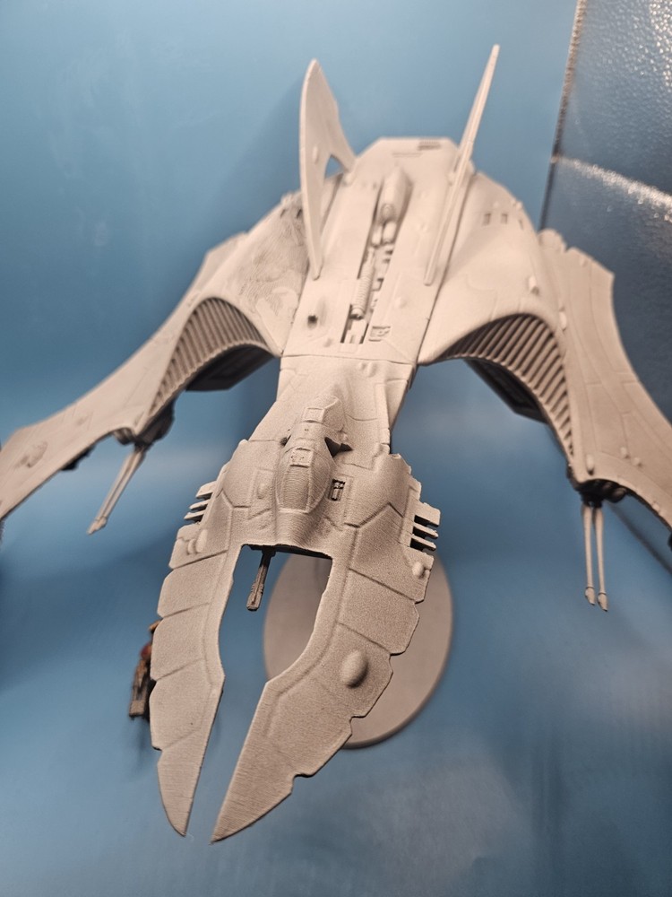 Grimdark Wargaming 40K likes Space Elf Dracula Raid Ship x1