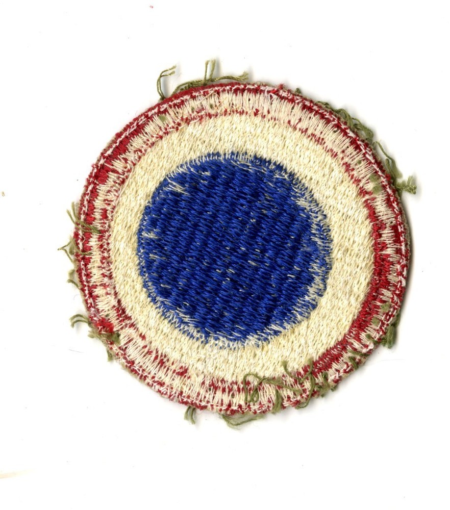 Replacement Depots White Back Patch WWII Vintage