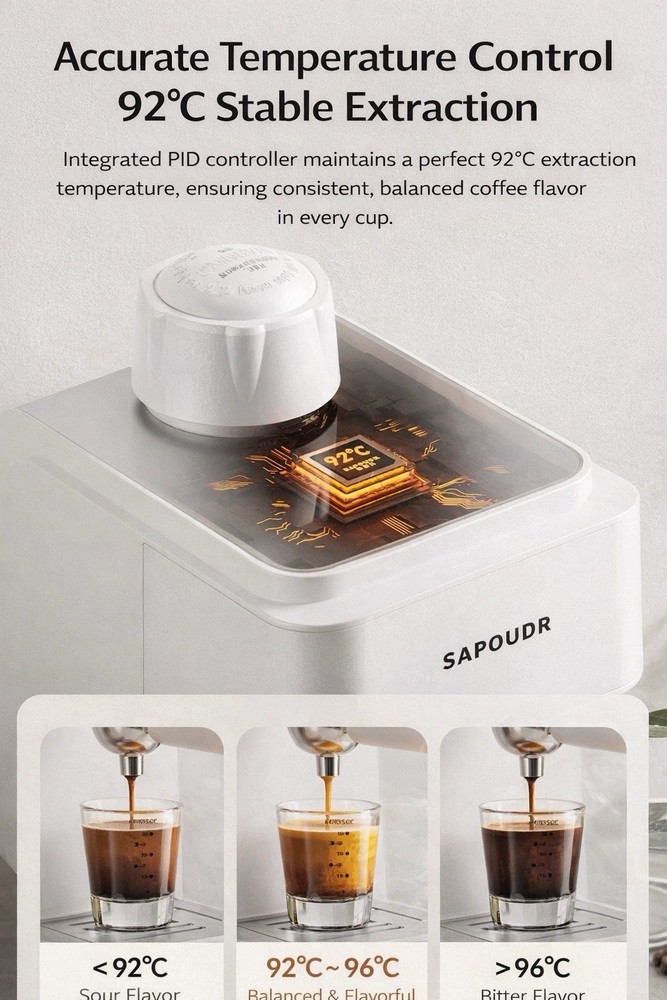 SAPOUDR EA09 Coffee/Expresso Machine