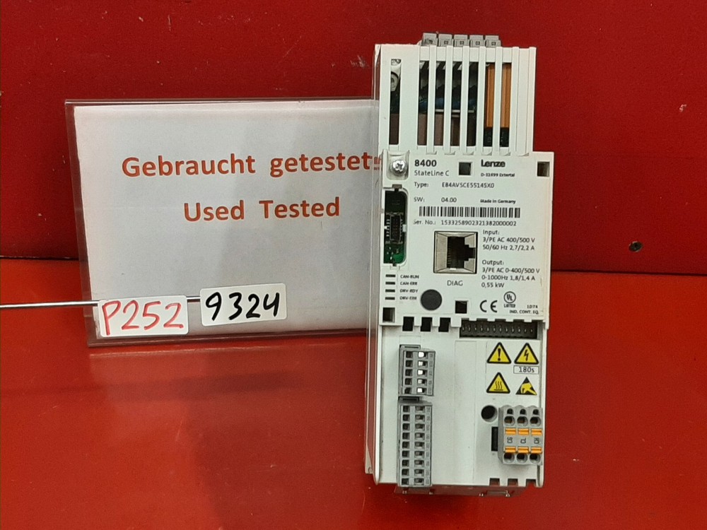 Lenze E84AVSCE55145SX0 Used Tested