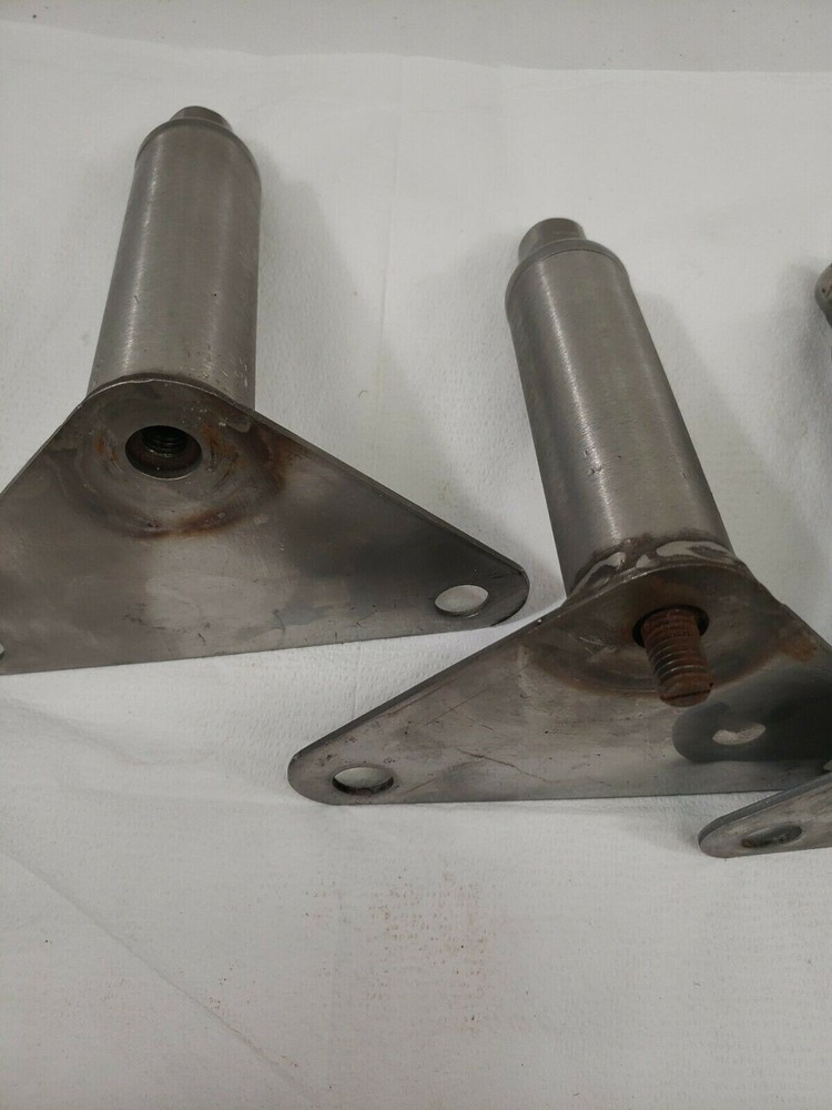 Blodgett 6" Stainless Steel Stacking Legs w Feet-NO HARDWARE-1 STUD MISSING