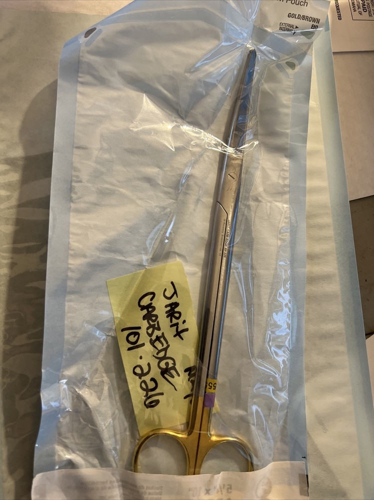 Jarit Carb Edge 101-226 Scissors Gold Handle