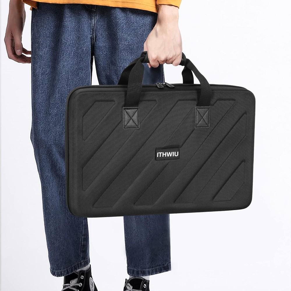 Stylish Travel Case for DDJ Controllers with Argyle Pattern and Buffer Sponge