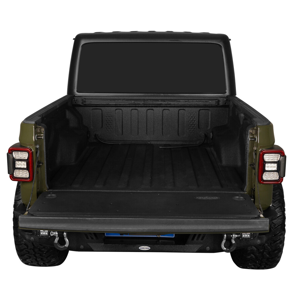 Rear Tailgate Board Black ABS Plastic Panel for Jeep Gladiator JT 2020-2026