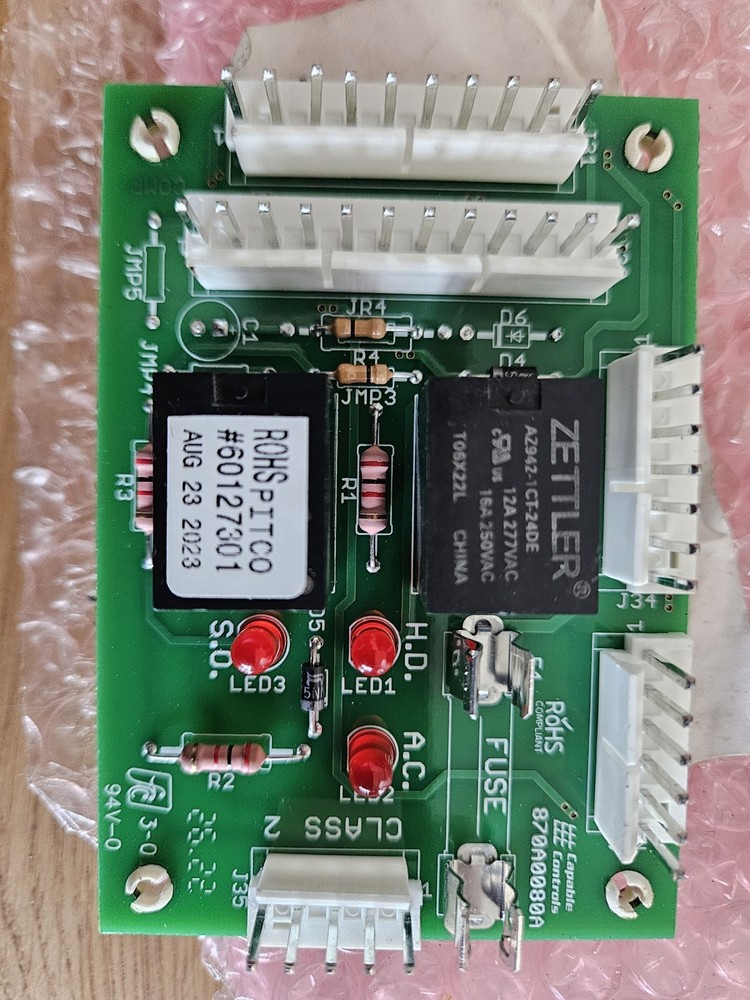 Relay Board for Pitco Part# 60127301