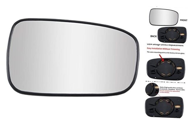 Passenger Side Mirror Replacement for 2003 2004 2005 Passenger Side (Right)