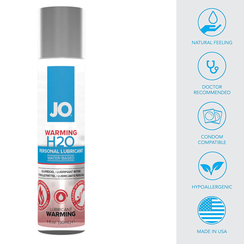Silky-Smooth Warming Heating Sensation Personal Water-based Lube Lubricant