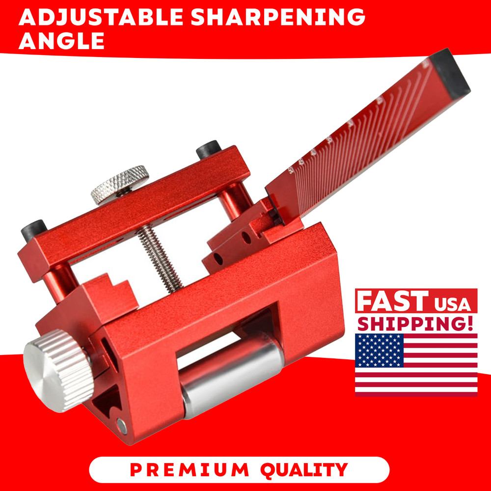 Honing Guide for Chisels and Planes, Adjustable Chisel Sharpening Jig