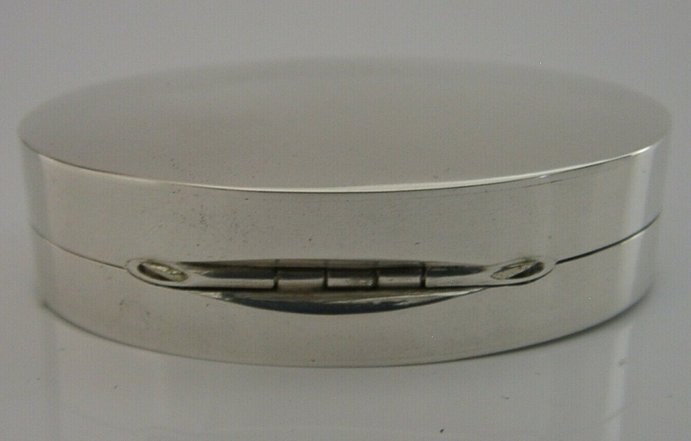 CASED BOXED SOLID STERLING SILVER BOX 1995 GALLAGHER