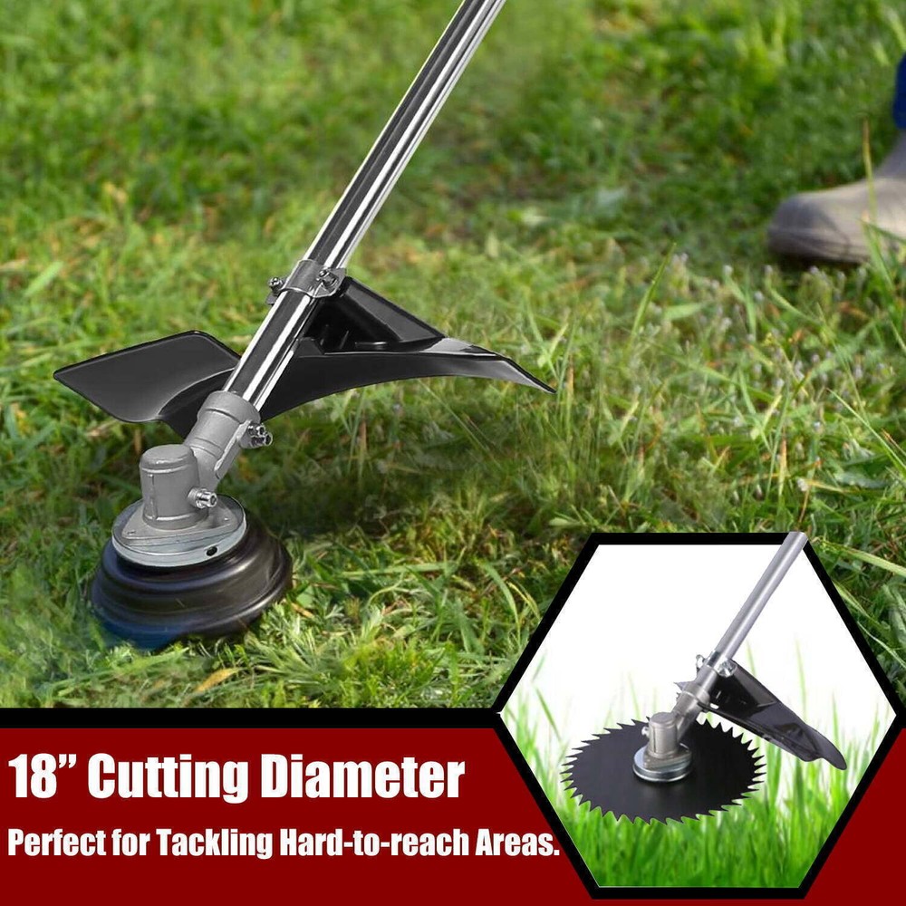 42.7CC/ 58CC Weed Wacker Gas Powered Weed Eater 2Cycle Gas String Trimmer Garden