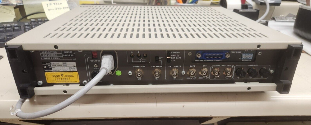 Philips PM6654 Programmable High Resolution Timer/Counter, With Hard Carry Case!