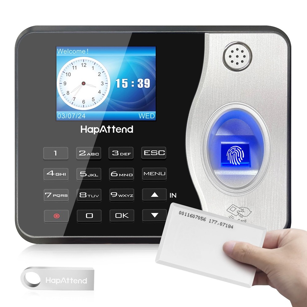 RFID Cards Compatible with Time Clock MB1, MB2, TC1, TC2, TC7 - Thin RFID Pro...