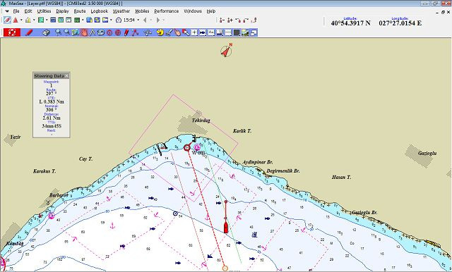 MaxSea Marine ECDIS Software for Windows PC, SOLAS Approved