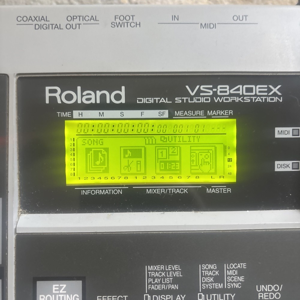 Roland VS-840EX Digital Studio Workstation / Multitrack Recorder — Tested
