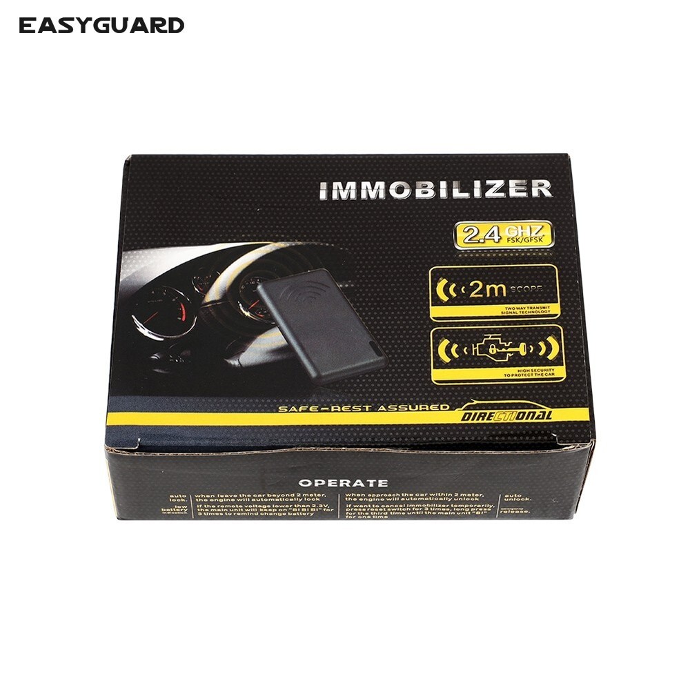 EASYGUARD RFID immobilizer Anti-Theft car Wireless Immobilizer Security System