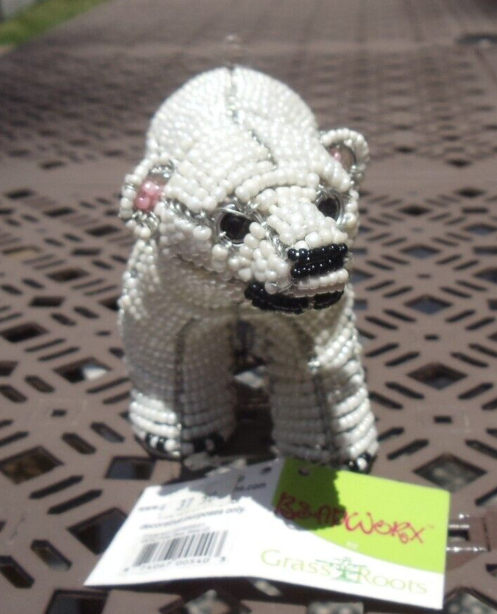 Beaded sea:  Baby Polar Bear