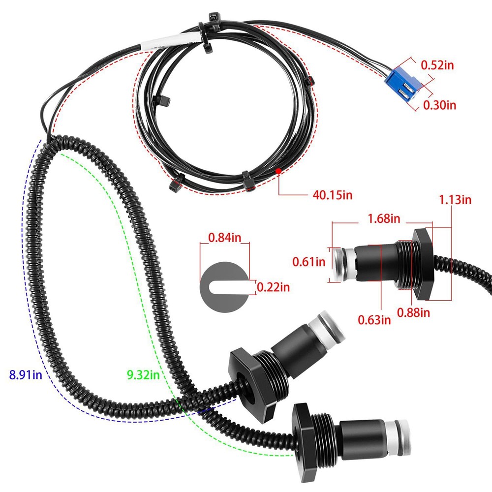 R0457400 High-Limit Wire Harness Switch Assembly for Zodiac Jandy Legacy LRZE