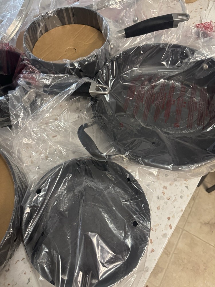 Anolon Advanced Home Hard-Anodized Nonstick 11-Piece Cookware Set - Bronze