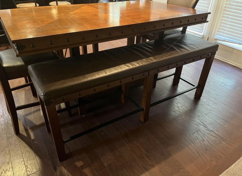 Red Hook Pecan 5 Pc Counter Height Dining Room Set