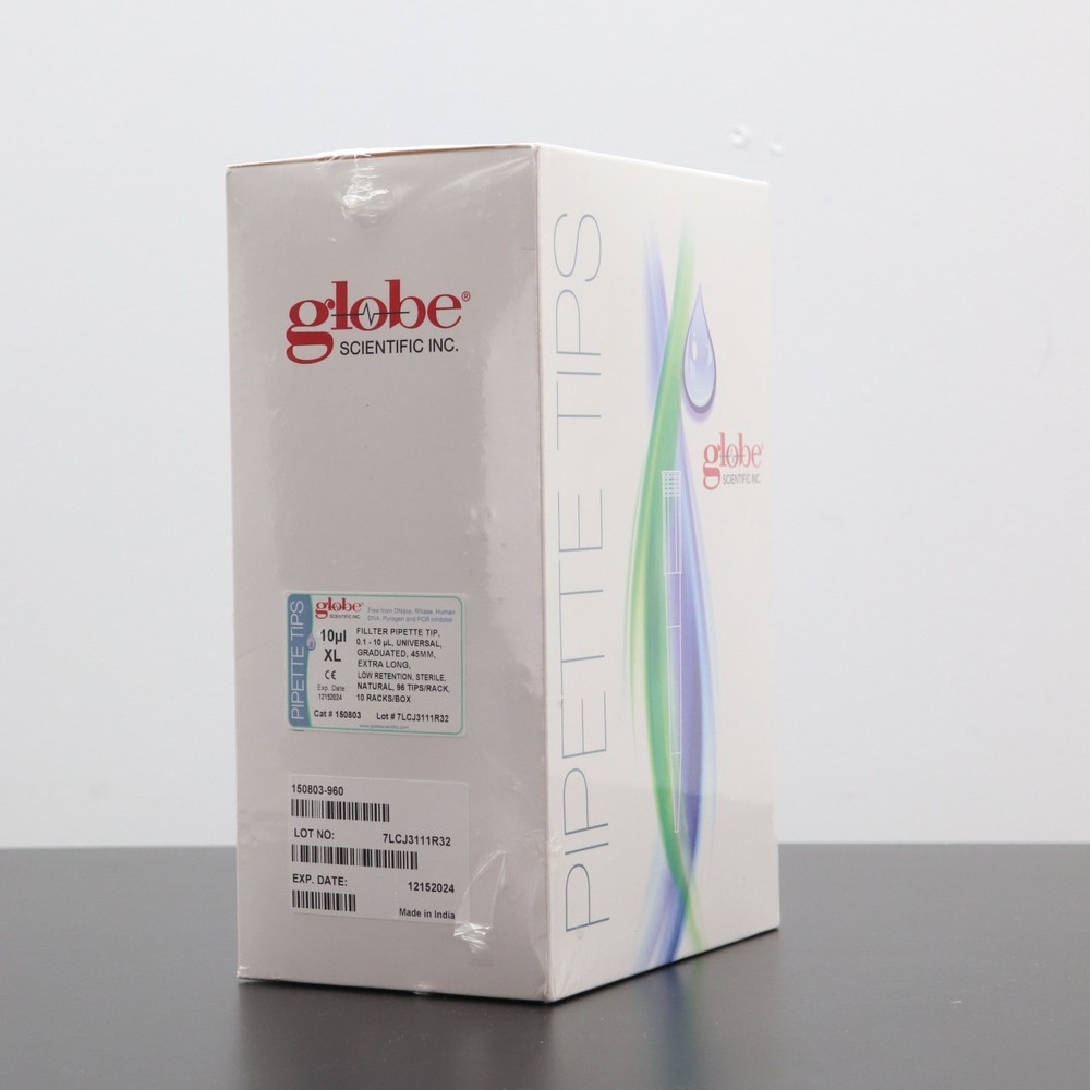 Globe Scientific 150803 Filter Pipette Tips