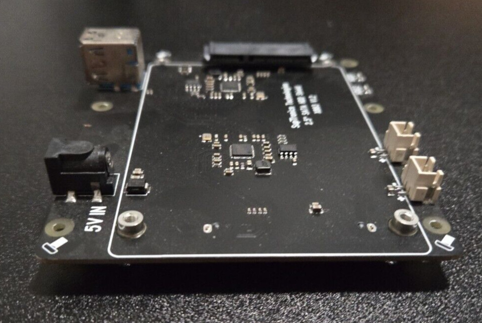 X883 V1.2 2.5" SATA RAID Storage Shield for Pi 4 - Perfect Working Condition