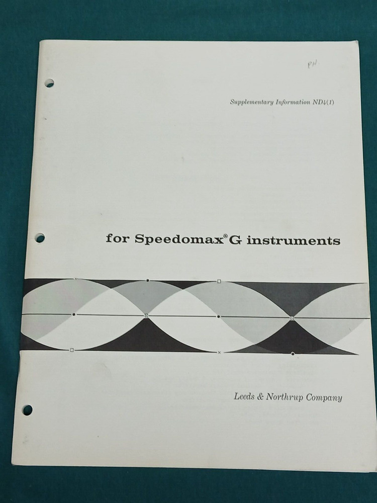 Leeds & Northrup Speedomax G Instrument's