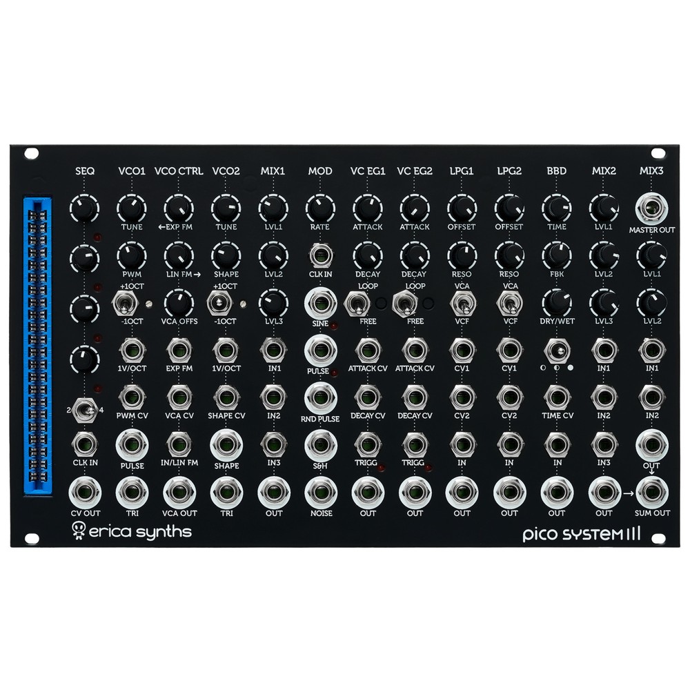 Erica Synths Pico System III Desktop Modular Synthesizer System