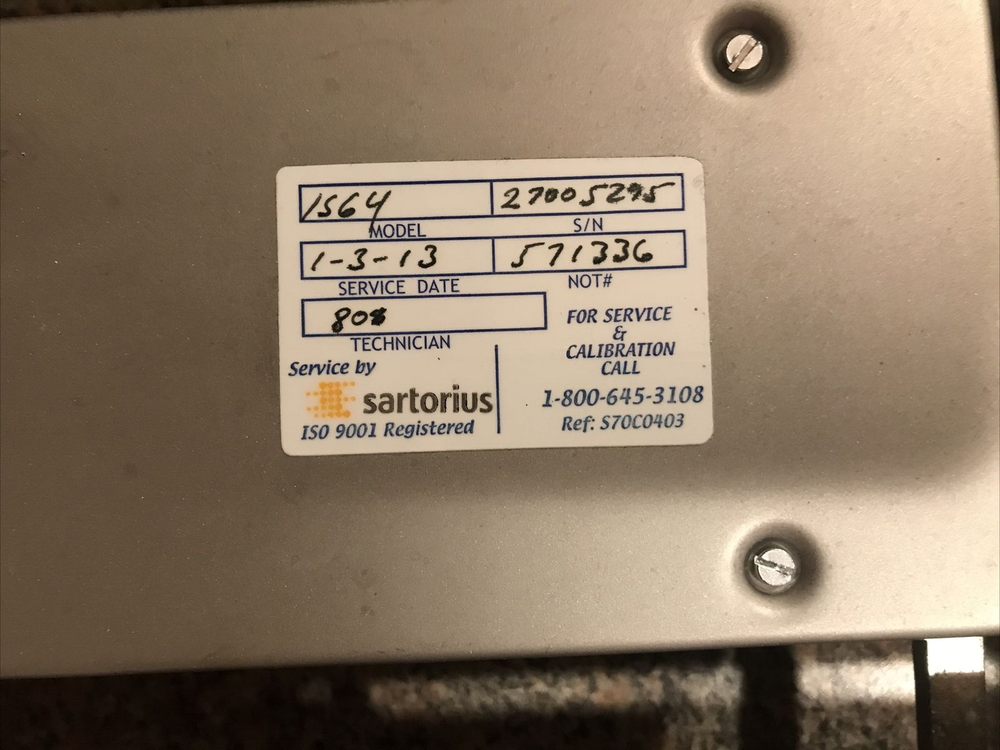Sartorius IS64FEG-SOCE Base W/ Combics 1 Plus