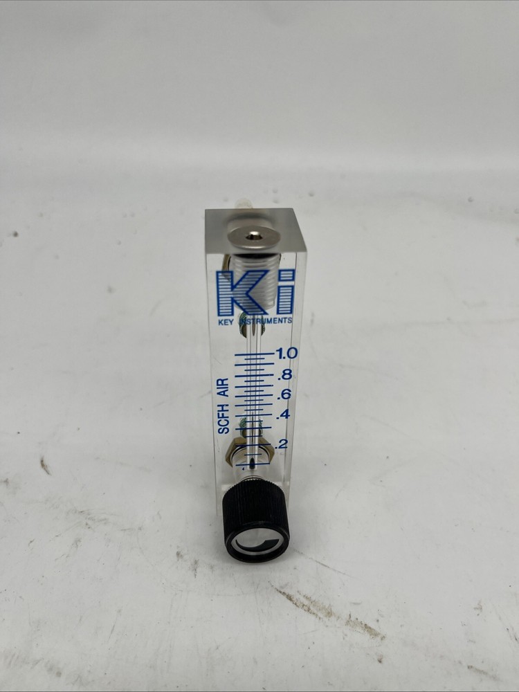 Key Instruments SCFH Air Flow Meter 0.2-1.0