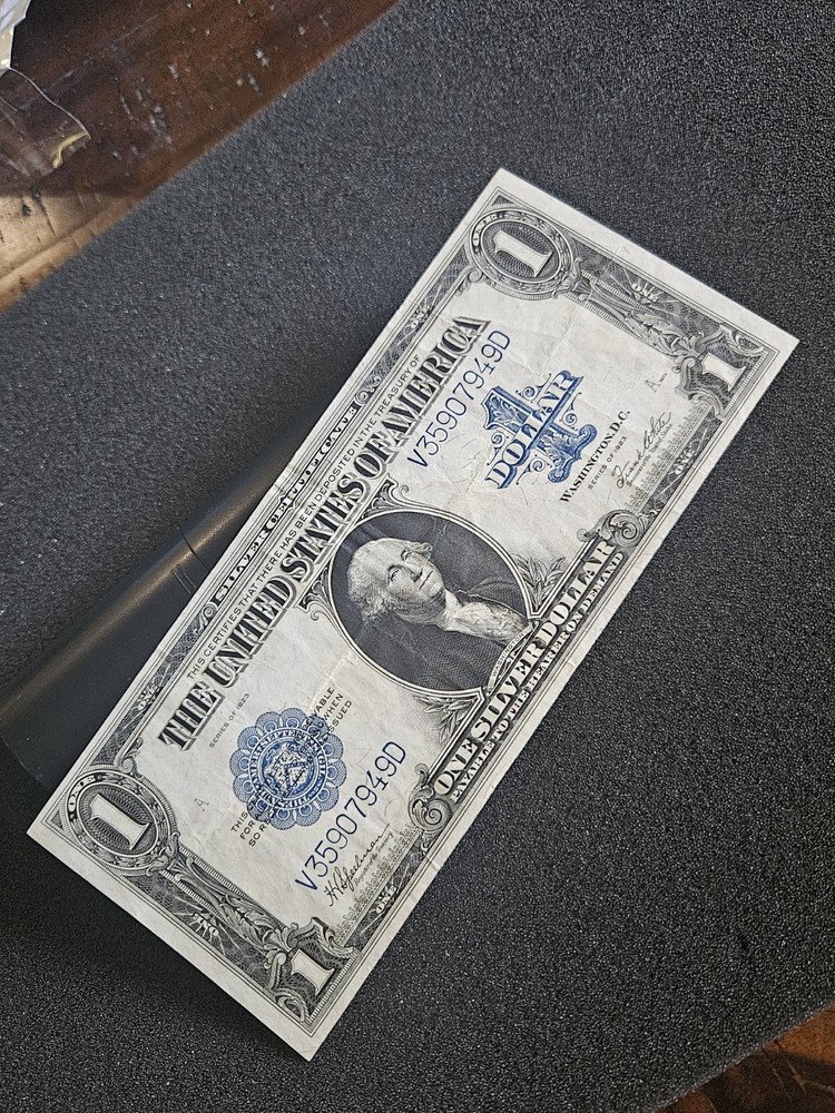 1923 $1 Silver Certificate Horse Blanket