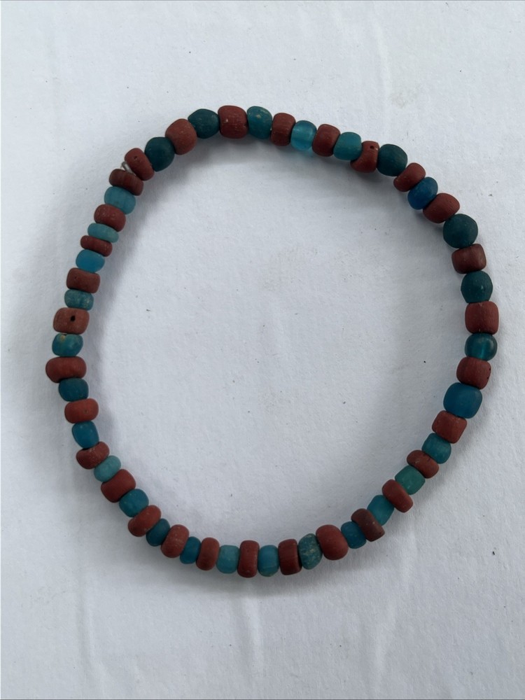 Ancient indo pacific Glass Beads Bracelet find from Java Indonesia