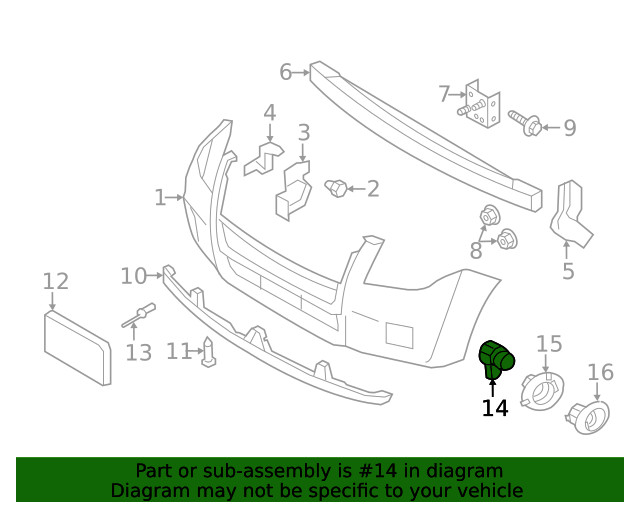 Genuine Ford Sensor EM2Z-15K859-ABPTM