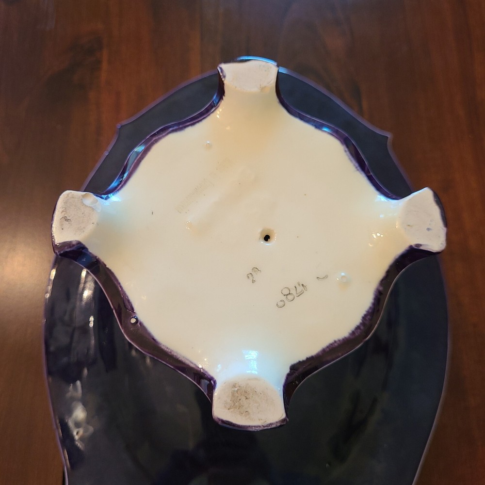 1880's Majolica Fruit/ Cake Stand