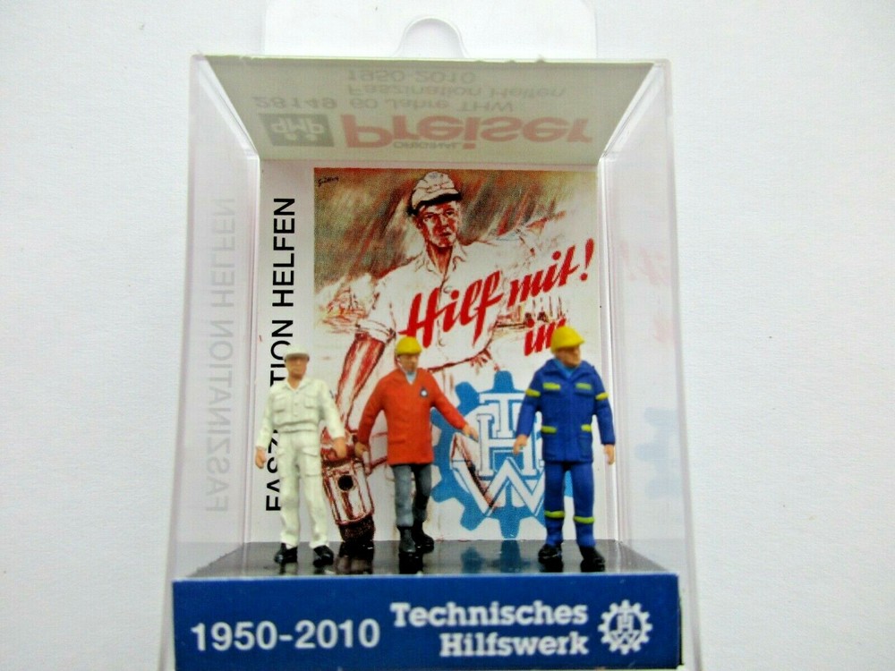 Preiser HO - Emergency Response Management Team #28149 (NIB)