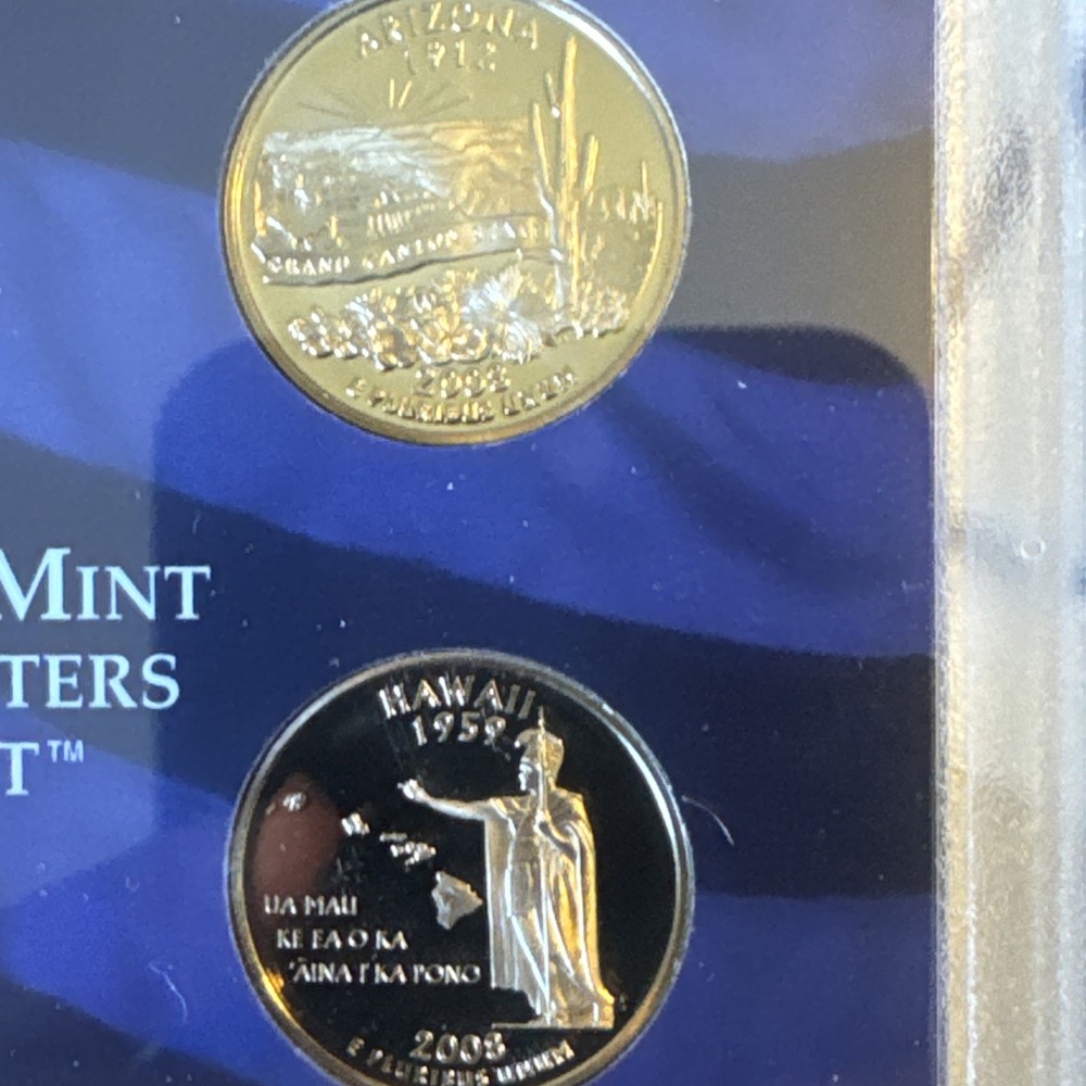 2008 proof state quarter set Original Packaging Us Mint