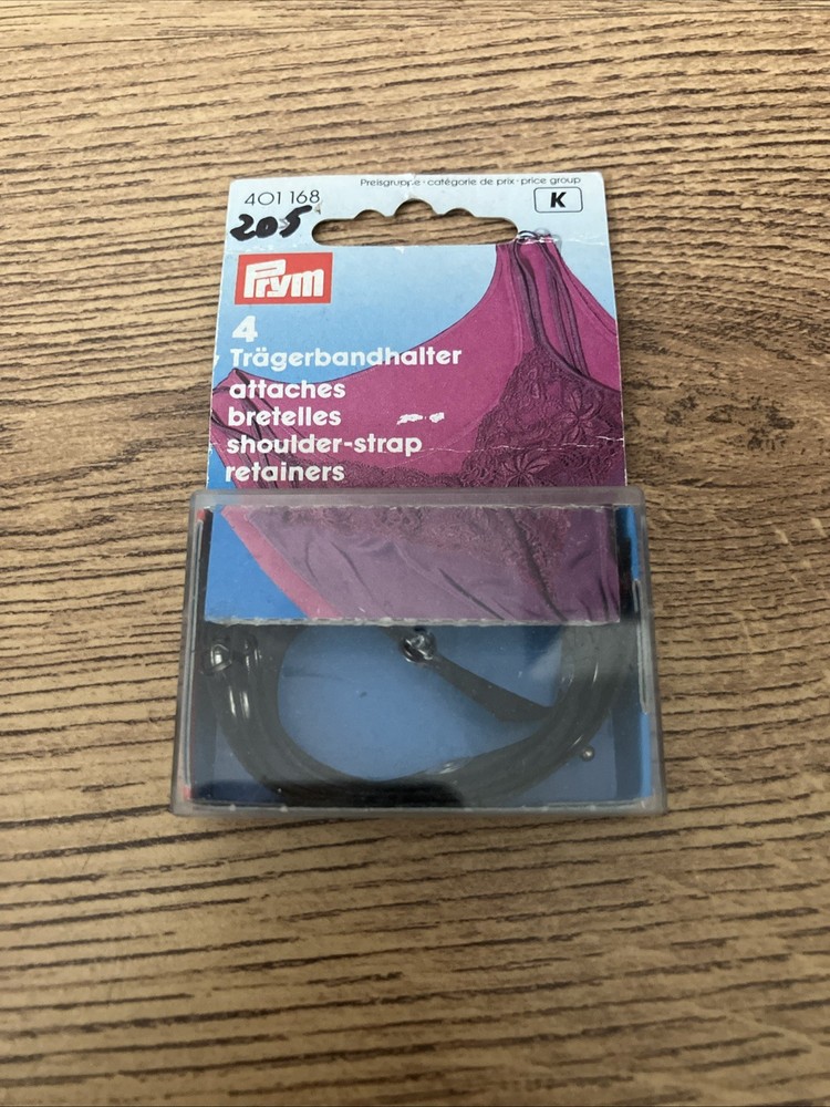 Prym Shoulder Snap Retainers Black