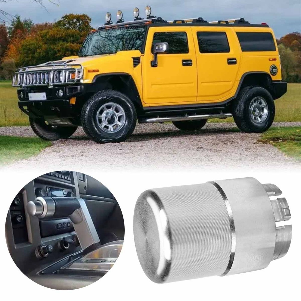 Transmission Shifter Button For Hummer H2 Gear Shift Handle Knob Button 2003-07